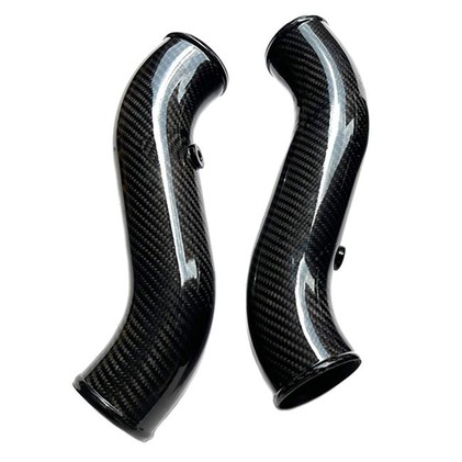 Carbon fiber exhaust elbow Carbon fiber exhaust elbow