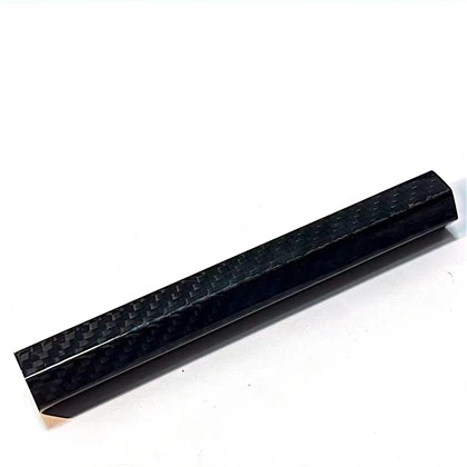 Ống lục giác sợi carbon sáng