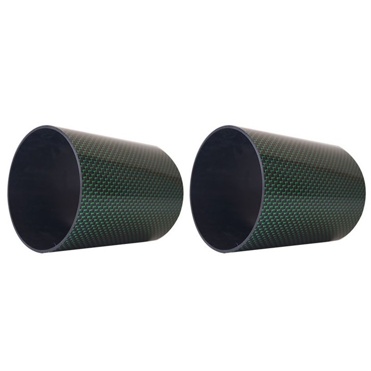 Carbon Fiber Green Color Round Tube.0
